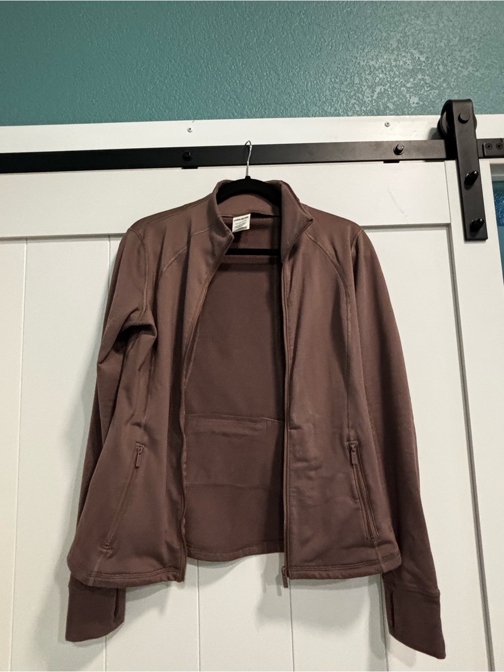 Woman’s Dove Brown Full-Zip Jacket